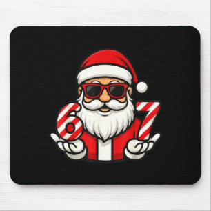 67クリスマス+ミーム+6つの面白いサンタ マウスパッド