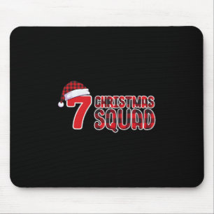 67クリスマスTシャツ シックスセブン ミーム スクワッド 67 赤いプレイド マウスパッド