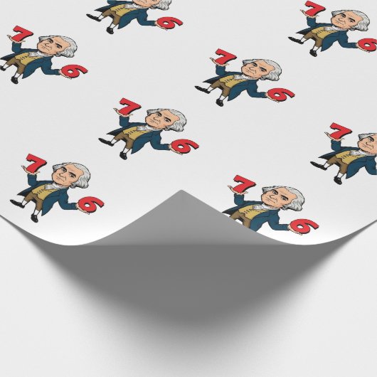 67ジョージワシントン7-6 6セブンミーム67 ラッピングペーパー (角)