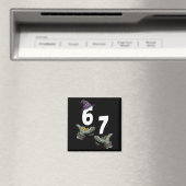 67ハロウィンガールズ魔女six+seven6+7ミームトリック マグネット (インサイチュ (食洗機))