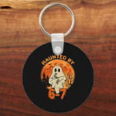 67ハロウィン幽霊のよく出る幽霊6セブンGen Alpha キーホルダー (正面)