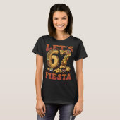 67フィエスタ面白いシンコデマヨタコナチョのミーム Tシャツ (正面フル)
