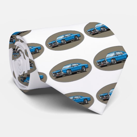 67ポンティアクGTO_blue ネクタイ (ロール)