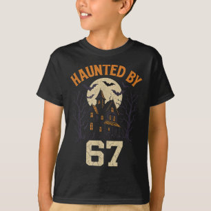 67ミームハロウィンコスチューム 6-7のブレインロットに取り憑かれた Tシャツ