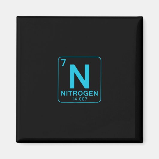 67ミーム科学元素表カップルペア6 7 マグネット (正面)