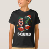 67ミーム 6-7 スクワッド クリスマス Tシャツ (正面)