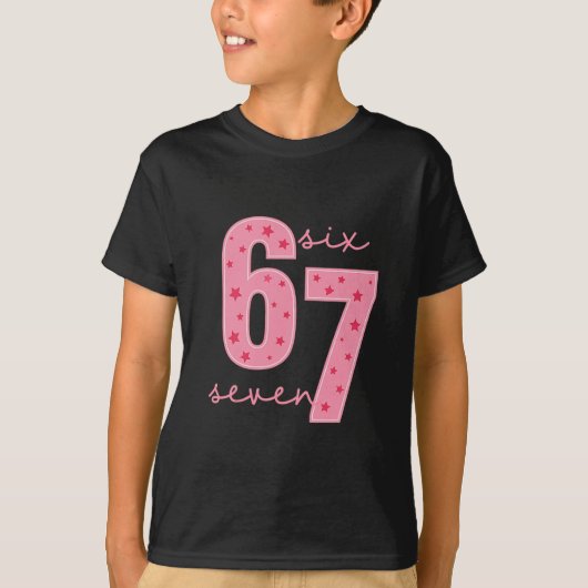 67ミーム Tシャツ (正面)
