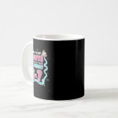 67リーディング 英会話教師 おもしろ 本の愛好者 コーヒーマグカップ (正面左)