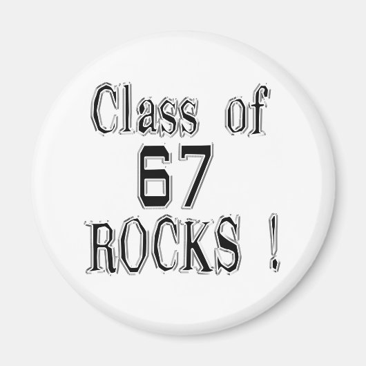 67ロックスのクラス！マグネット マグネット (正面)