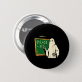 67先生のハロウィンゴーストシックスセブンメーム 缶バッジ (正面&裏面)