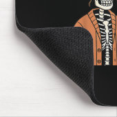 67先生スケルトンハロウィンスクエアルート4489メス マウスパッド (コーナー)