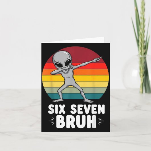 67匹の動物おかしい 67頭の腐った脳の若い子供 エイリアン67 カード (正面)