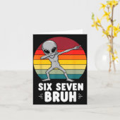 67匹の動物おかしい 67頭の腐った脳の若い子供 エイリアン67 カード (黄色い花)