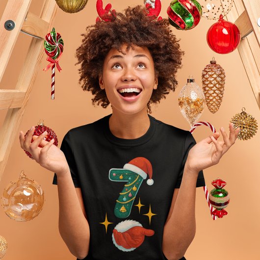 67大人6-7ミームクリスマス Tシャツ