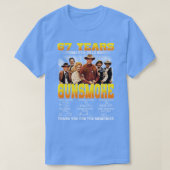 67年の銃煙 Tシャツ (デザイン正面)