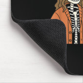 67数学先生スケルトンハロウィーンルート4489メッシー マウスパッド (コーナー)