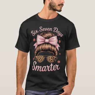 67日も賢くなった おだんごヘア 67日目 Tシャツ