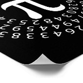 67日シックスセブン面白い記号数学教師少年67d ポスター (角)