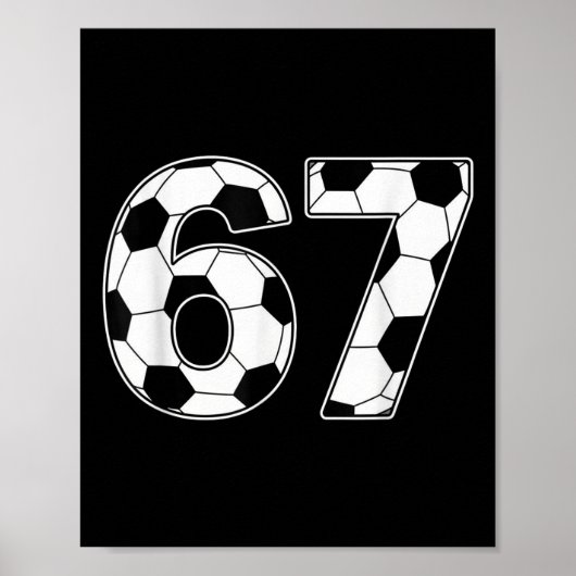 67日学校教師生徒サッカー ポスター (正面)