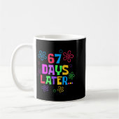 67日後 学校の67日目 先生 生徒 コーヒーマグカップ (左)
