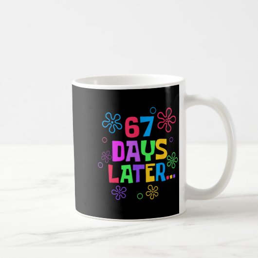 67日後 学校の67日目 先生 生徒 コーヒーマグカップ (右)