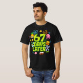 67日後 学校の67日目 six seven Meme Tシャツ (正面フル)