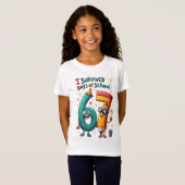 67日目の学校を無事に過ごした新年お祝い Tシャツ (正面フル)