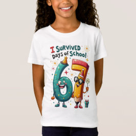 67日目の学校を無事に過ごした新年お祝い Tシャツ