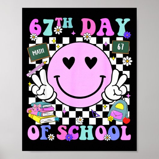 67日目の学校+楽しい+6+7+先生+学生+の+おもしろ画像 ポスター (正面)