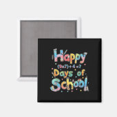 67日目を祝おう 学校の数学の方程式の先生 6 マグネット (正面/裏面)