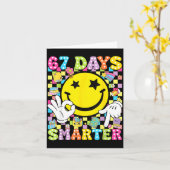 67日賢くなる 面白い 六 七 67 メモ 教師 St カード (黄色い花)
