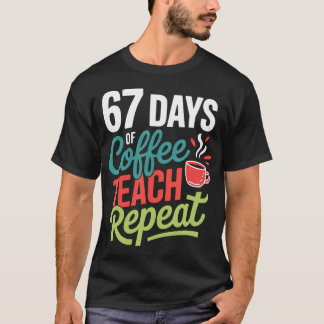 67日間のコーヒー教室 Tシャツ