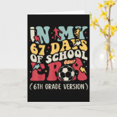 67日間の学校時代のミーム カード (黄色い花)