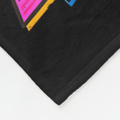 67日間の学校生活を乗り切った フリースブランケット (角)