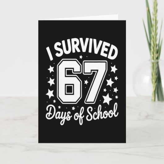 67日間の学校生活を生き抜いた 先生 生徒 1 カード (正面)