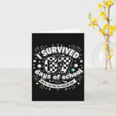 67日間の学校生活を生き抜いた 笑える67人の先生たち カード (黄色い花)