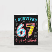 67日間の学校生活を生き抜いた！面白すぎる67のミーム教師 カード (正面)