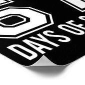67日間学校に通い生き残った面白いミーム教師用St ポスター (角)