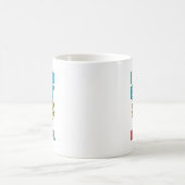 67日間学校に通ったよ おもしろい67のミーム 生徒 コーヒーマグカップ (中央)