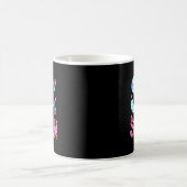 67日間学校に通ったよ おもしろミーム 先生用 コーヒーマグカップ (中央)