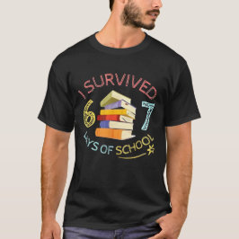 67日間学校に通ったよ おもしろ67ミーム 先生 Tシャツ