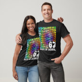 67日間学校に通ったよ おもしろTシャツ 67人の先生 学生 Tシャツ (ユニセックス)