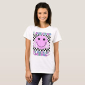 67日間学校に通ったよ 面白い67のミーム 生徒 Tシャツ (正面フル)