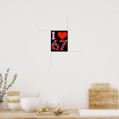 67歳のバレンタインデー 6 7 ミーム 67歳の誕生日 おめでとう ポスター (キッチン)