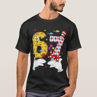 67歳の誕生日おめでとう One Fish Two Fish Red Fish Blue Fish Tシャツ