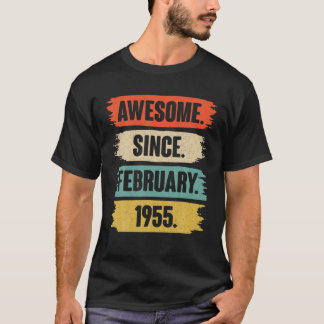 67歳の贈り物 – 1955素晴らし年2月以来67T Tシャツ