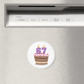 67歳オンお誕生日ケーキ マグネット (インサイチュ (食洗機))
