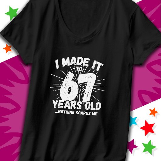 67歳皮肉ミームおもしろい67誕生日 Tシャツ