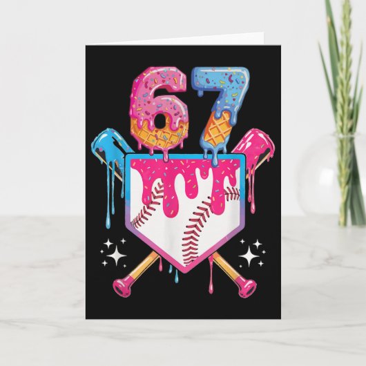 67番選手または67歳の誕生日を売る _1 カード (正面)
