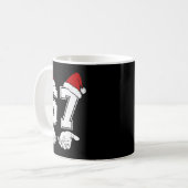 67番 6と7 ミーム クリスマス コーヒーマグカップ (正面左)
